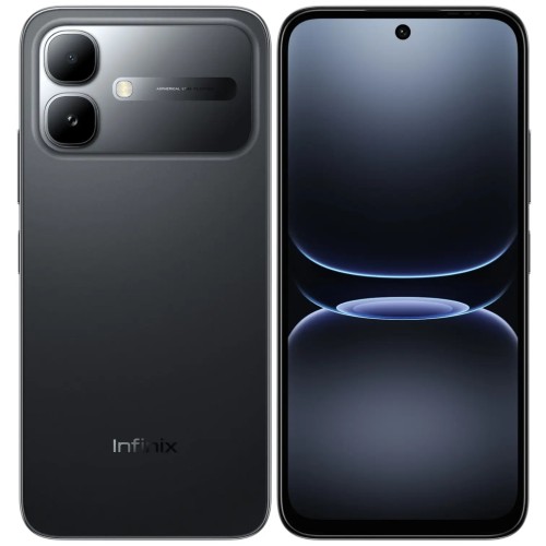 Смартфон INFINIX Smart 20 4Gb/64Gb Black (6,78"/8МП/4G/5200mAh)
