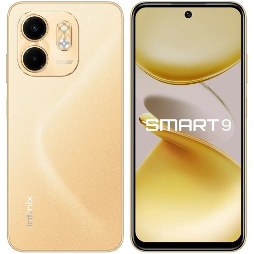 Смартфон INFINIX Smart 9 3Gb/128Gb Gold (6,7"/13МП/4G/5000mAh)