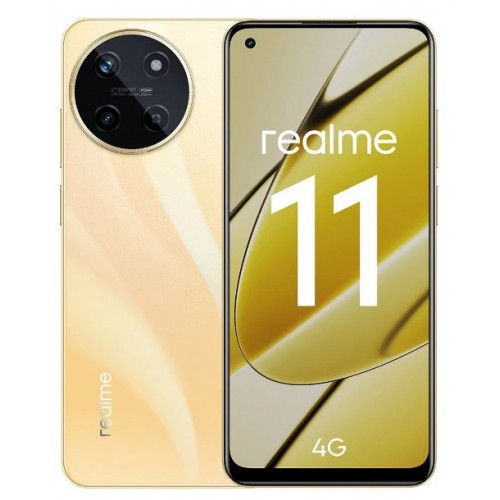 Смартфон Realme 11 4G 8Gb/256Gb Gold (6,4"/108МП/4G/5000mAh)