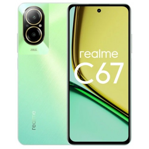 Смартфон Realme C67 6Gb/128Gb зеленый оазис (6,72"/108МП/4G/NFC/5000mAh)