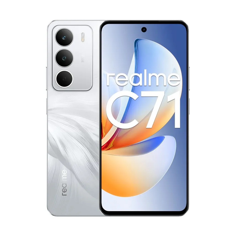 Смартфон REALME C71 8Gb/256Gb White (6,72"/50МП/4G/NFC/6300mAh)