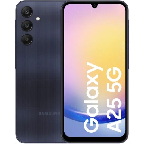 Смартфон Samsung A256 Galaxy A25 6Gb/128Gb Blue Black (6,5"/8МП/4G/5000mAh)