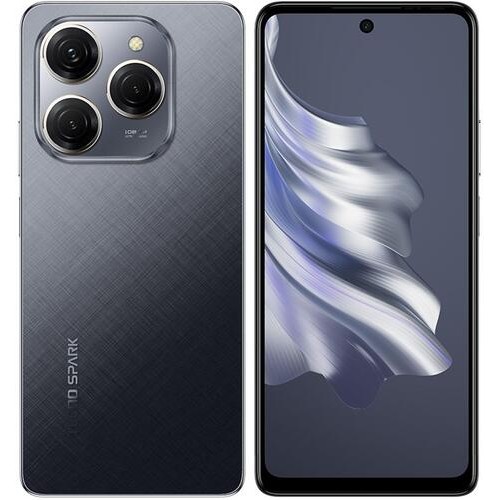 Смартфон Tecno Spark 20 Pro 8Gb/256Gb Moonlite Black (6,8"/108МП/NFC/4G/5000mAh)