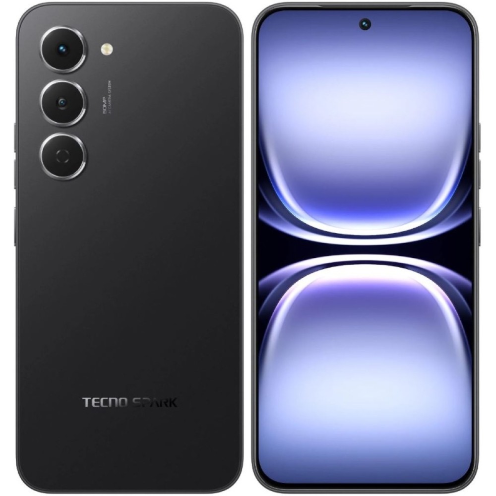 Смартфон TECNO Spark 40 Pro 8Gb/128Gb Black (6,67"/58МП/4G/NFC/5000mAh)