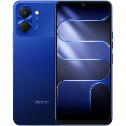 Смартфон TECNO Spark Go 3 4Gb/128Gb Blue (6,75"/13МП/4G/NFC/5000mAh)