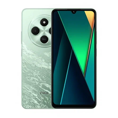 Смартфон Xiaomi POCO С75 6Gb/128Gb Green (6,88"/50+13МП/4G/NFC/5160mAh)*