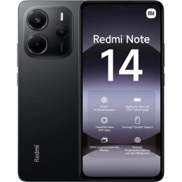Смартфон XIAOMI Redmi Note 14 8Gb/128Gb Midnight Black (6,67"/108+20МП/4G/5500mAh)