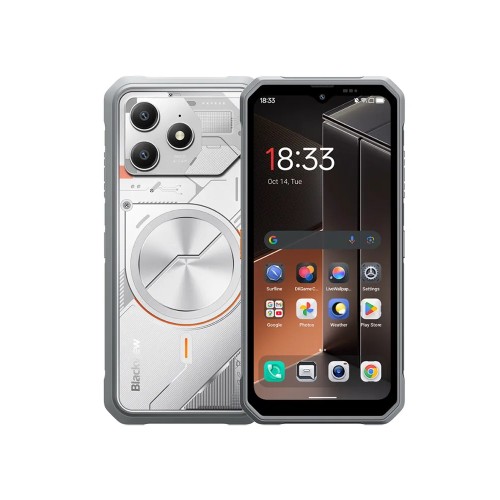 Смартфон защищенный BLACKVIEW FORT 100 6Gb/128Gb White (6.56"/13МП/4G/5000mAh)