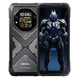 Смартфон защищенный BLACKVIEW OSCAL TANK 1 12Gb/256Gb Black (6,78"/50МП/NFC/5G/20000mAh)