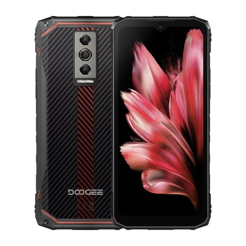 Защищенный смартфон Doogee Blade10: стиль и надежность в красном кевларе