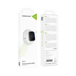 Умные часы BOROFONE BD12 (2.1"/190mAh/Bluetooth) серебристые