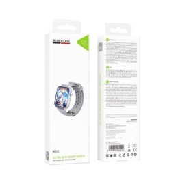 Умные часы BOROFONE BD15 (1.83"/190mAh/IP67/GPS/Уведомления/Bluetooth) серебристые