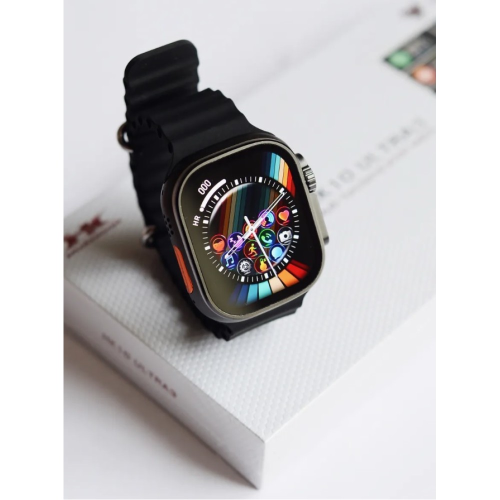 Умные часы HK 10 ULTRA 3 49mm (2,02"/320mAh/IP67/Звонки/Уведомления/Bluetooth) темно-серые