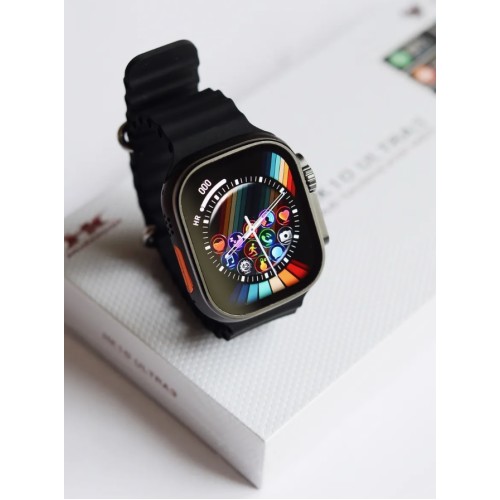 Умные часы HK 10 ULTRA 3 49mm (2,02"/320mAh/IP67/Звонки/Уведомления/Bluetooth) темно-серые 