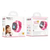 Умные часы HOCO Y100 (1.4"/2G/GPS/IP65/функция звонка/400mAh) детские розовые