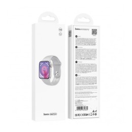 Умные часы HOCO Y23 (2.02"/300mAh/IP67/Bluetooth) серебристые