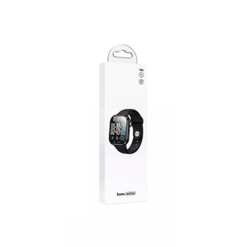 Умные часы HOCO Y30 (2.0"/230mAh/IPX5/функция звонка/Уведомления/Bluetooth) черные