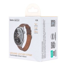 Умные часы HOCO Y35 (1,46"/250mAh/Bluetooth) серебро
