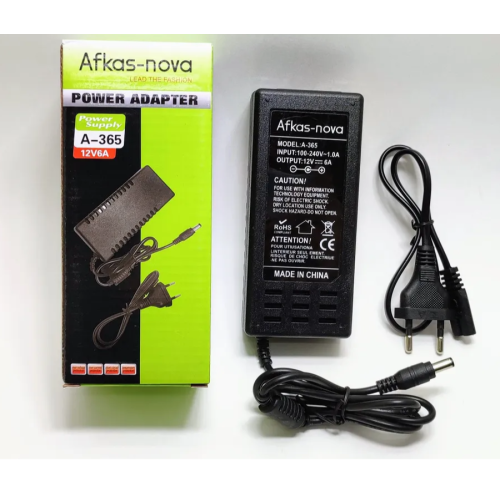 Универсальное ЗУ для ноутбука Afkas-nova A-365 (12V/6A)