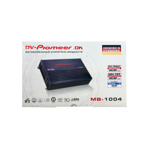 Усилитель звука DV-Pioneer.ok MB 1004 1800W (4 канала)