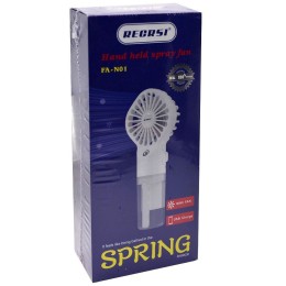 Вентилятор - портативный RECRSI FA-N01 HAND HELD SPRAY белый