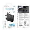 Внешний аккумулятор 10 000 mAh BOROFONE BJ64 (1USB QC3.0/2PD 20W/дисплей) черный