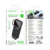 Внешний аккумулятор 10 000 mAh BOROFONE BJ76 (2USB/PD/Micro/3 кабеля/дисплей) черный