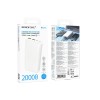 Внешний аккумулятор 20 000 mAh BOROFONE BJ80A (2USB QC3.0/PD 20W/Micro/LED инд.бат) белый