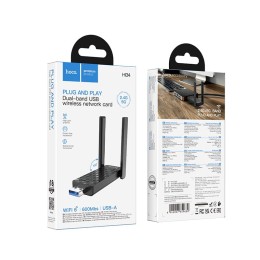 Wi-Fi адаптер HOCO HI34 черный