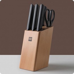 XIAOMI Набор кухонных ножей HuoHou Youth Edition Kitchen Knife 6-piece Set Stainless Steel HU0057