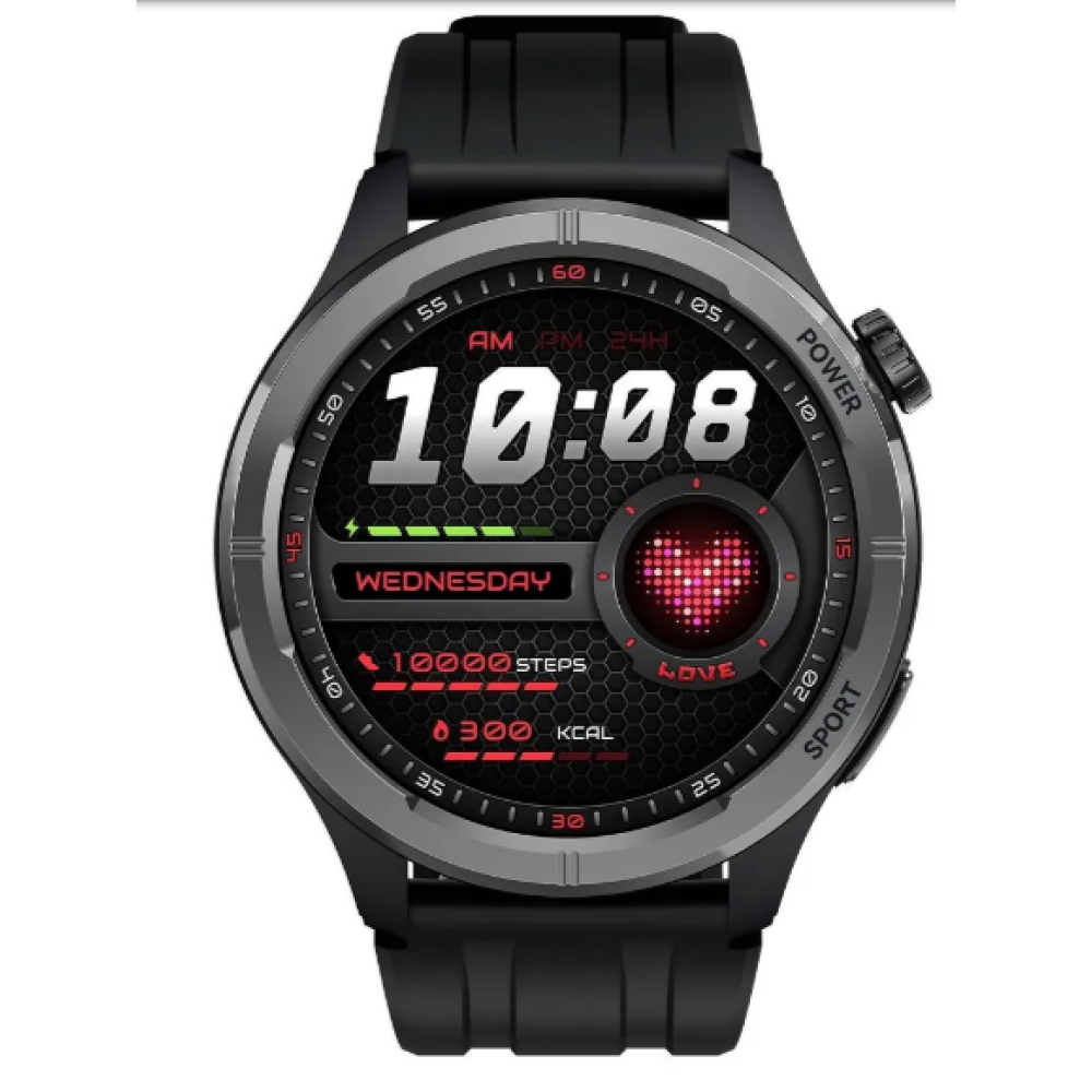 XIAOMI Умные часы HAYLOU Smart Watch Solar Neo LS21 (1,5"/IP68/300mAh) черные