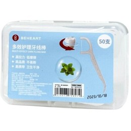 XIAOMI Зубная нить Soocas Floss Pick 50шт белая