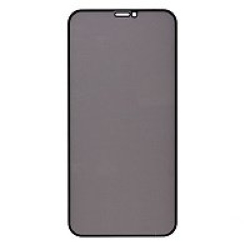 Защитное стекло iPhone 13/13 Pro/14 АНТИШПИОН черное