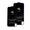 Защитное стекло iPhone 13/13 Pro/14 с алмазной огранкой черное