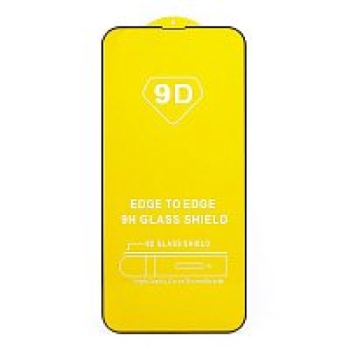 Защитное стекло iPhone 13 Pro Max/14 Plus 9D черное