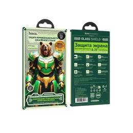Защитное стекло iPhone 14 Plus/13 Pro Max HOCO A777 Bear АНТИШПИОН черное