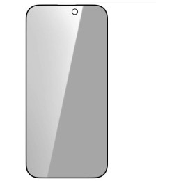 Защитное стекло iPhone 17 Air АНТИШПИОН Bacas черное