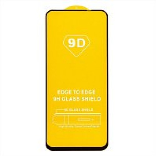 Защитное стекло Realme C30 9D черное