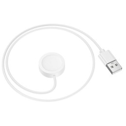 ЗУ для смарт-часов HOCO Y30/Y42 (5W/0.60см/1A) белый