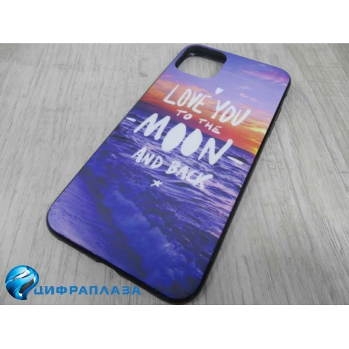 Чехол пластиковый iPhone 11 Pro Max с рисунком (04)