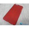 Чехол пластиковый iPhone 6 Plus под дерево красный