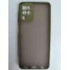 Чехол силикон-пластик Samsung A22 Skin Shell хаки