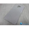 Чехол силикон-пластик Samsung A8 Plus 2018 (A730) Fashion с блестками серебристый