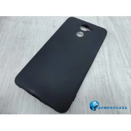 Чехол силиконовый Huawei Enjoy 7 Plus матовый черный