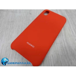 Чехол силиконовый Huawei Honor 8S Silicone Case Soft Touch красный