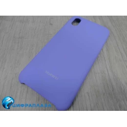 Чехол силиконовый Huawei Honor 8S Silicone Case Soft Touch сиреневый