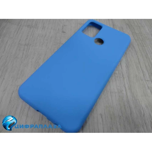Чехол силиконовый Huawei Honor 9A Silicone Cover Nano голубой