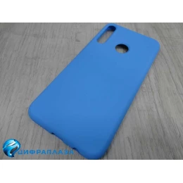 Чехол силиконовый Huawei Honor 9C Silicone Cover Nano голубой