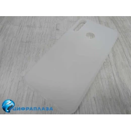 Чехол силиконовый Huawei Honor 9C Soft Touch New белый