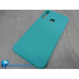 Чехол силиконовый Huawei Honor 9C Soft Touch New бирюзовый